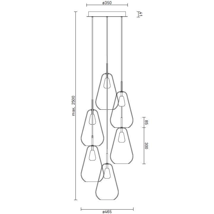 Anoli 6 Suspension Dimensions