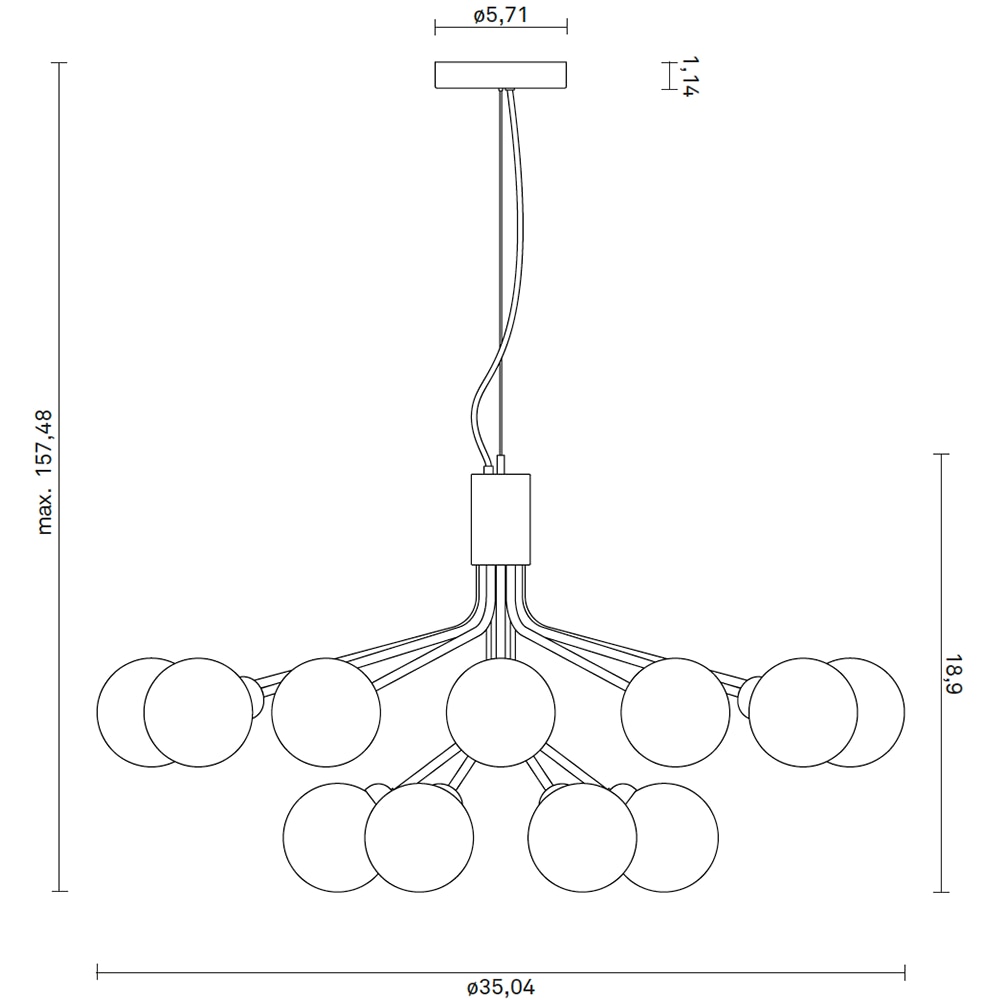 Apiales 18 Suspension Dimensions