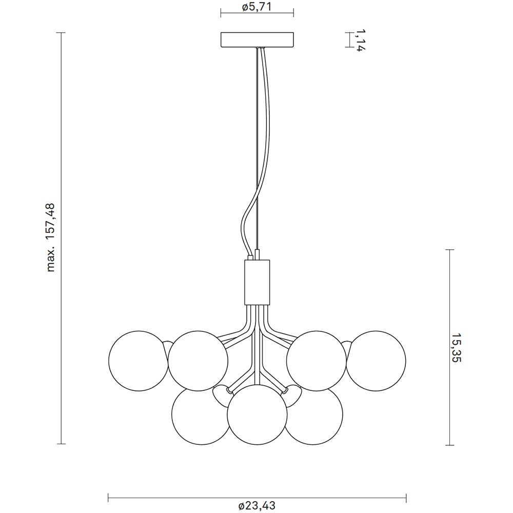 Apiales 9 Suspension Dimensions