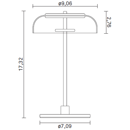 Blossi Table Dimensions