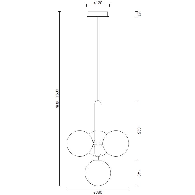 Miira 4 Suspension Dimensions