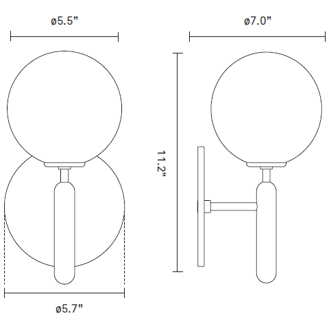 Miira Wall Dimensions