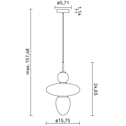 Rizzatto 43 Suspension Dimensions