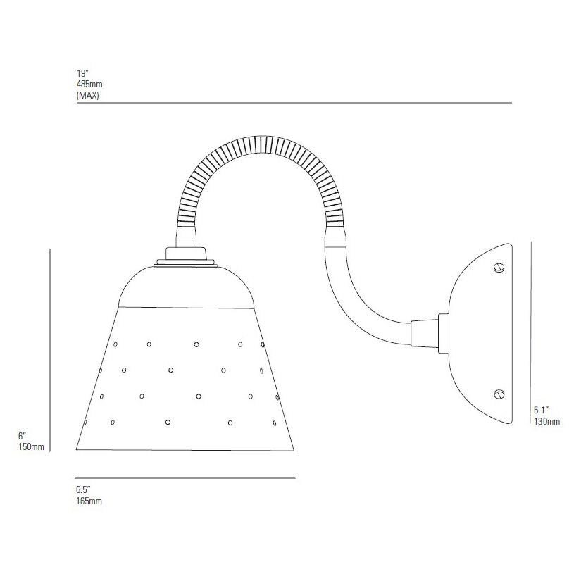 Alma Wall Dimensions