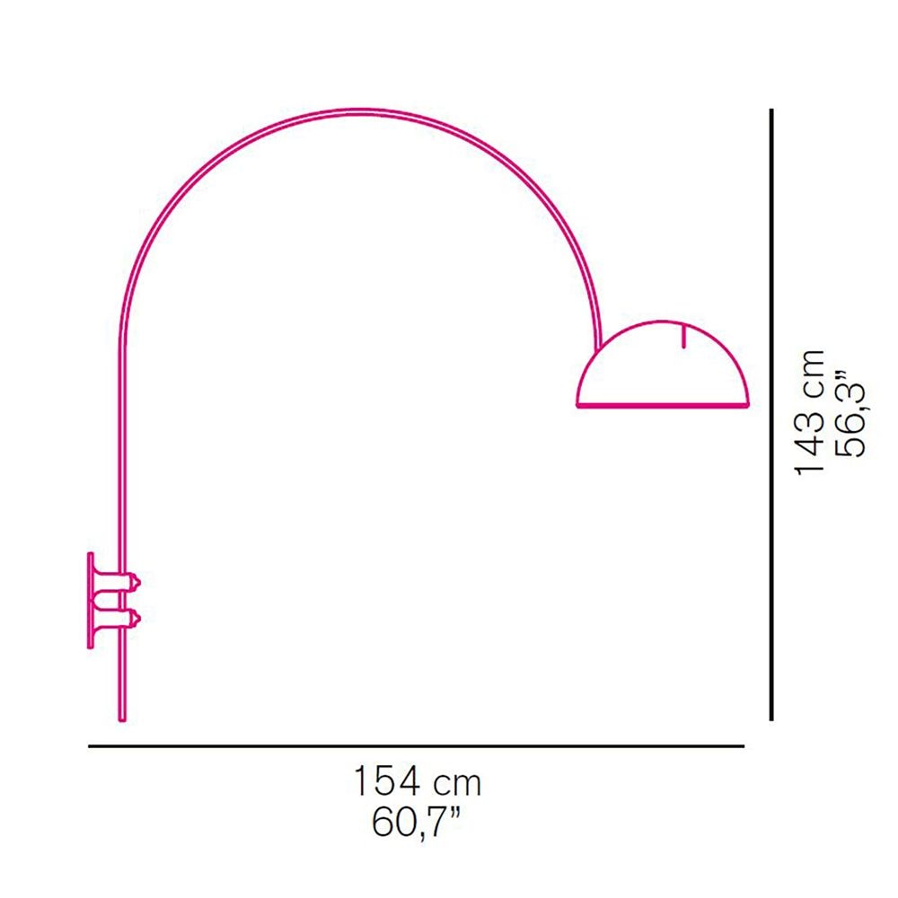 Coupé 1159 Wall Dimensions