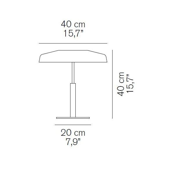 Dora 271 Table Dimensions