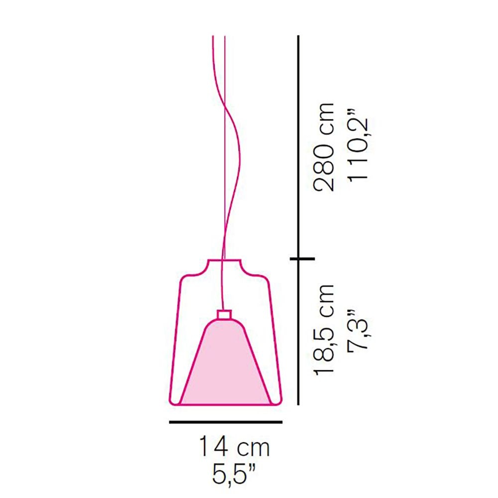 Lanternina Suspension Dimensions
