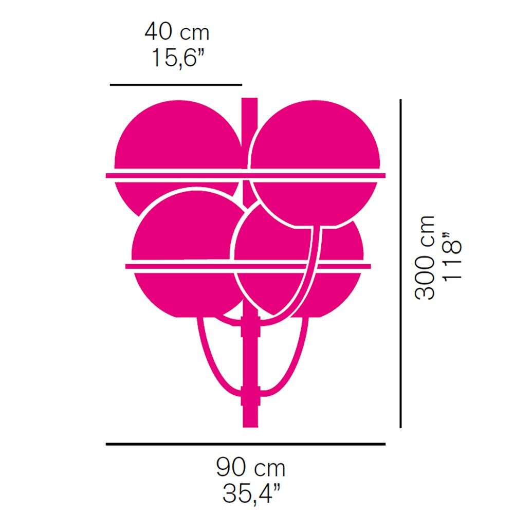 Lyndon Outdoor Bollard Dimensions