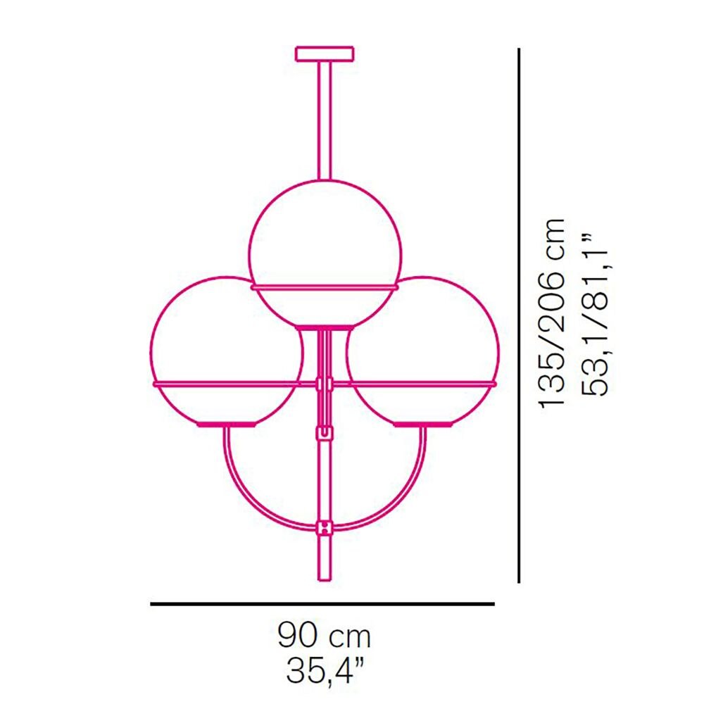 Lyndon Suspension Dimensions