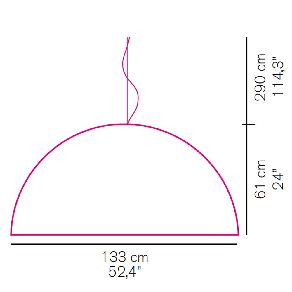 Sonora Extra-Large Suspension Dimensions