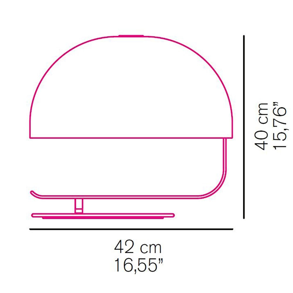 Zanuso Table Dimensions