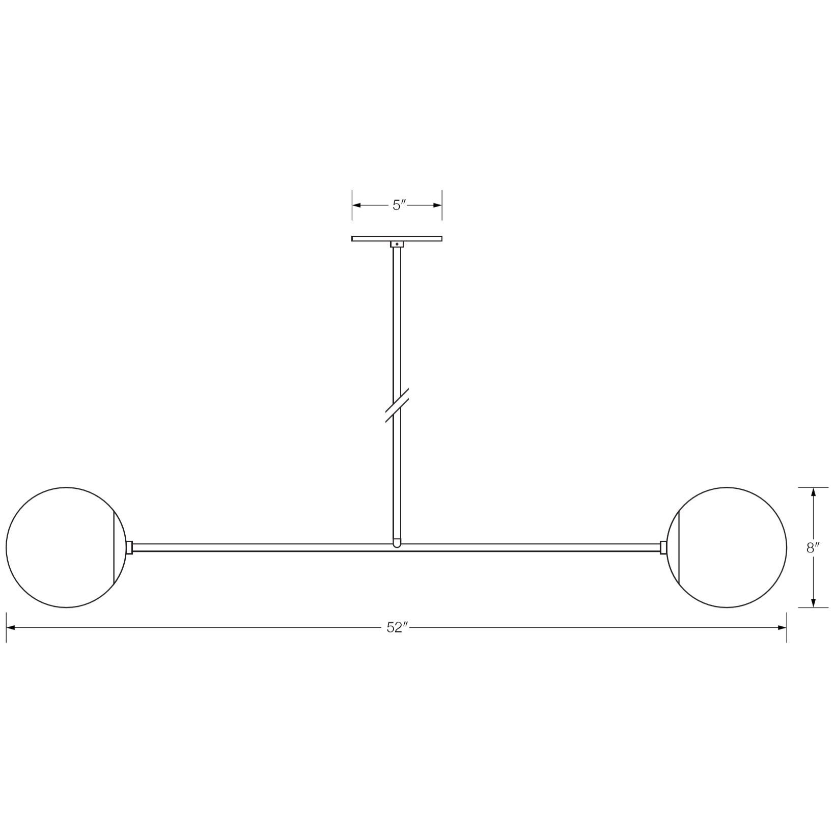 Olympic Barbell Light Suspension Dimensions