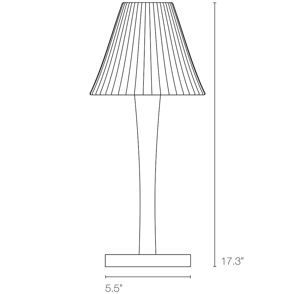 Cecil Table Stem Base Dimensions