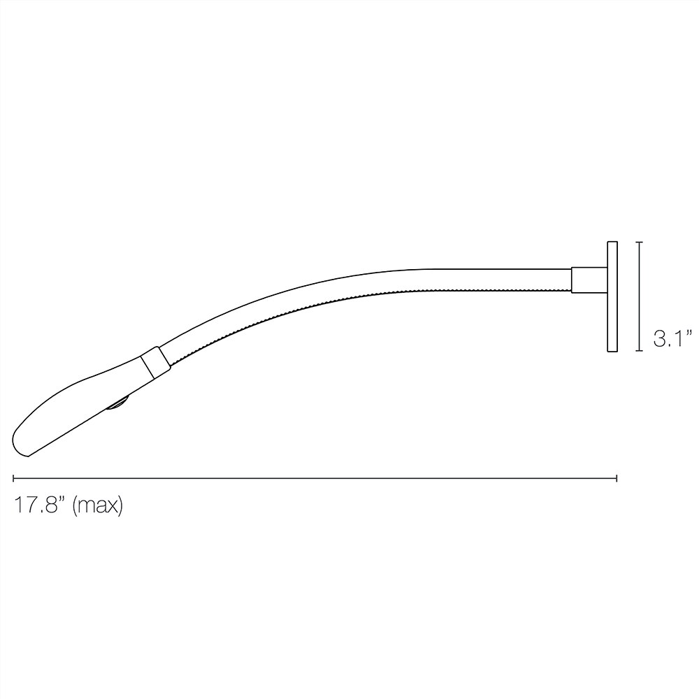 Cirrus Wall Escutcheon Dimensions