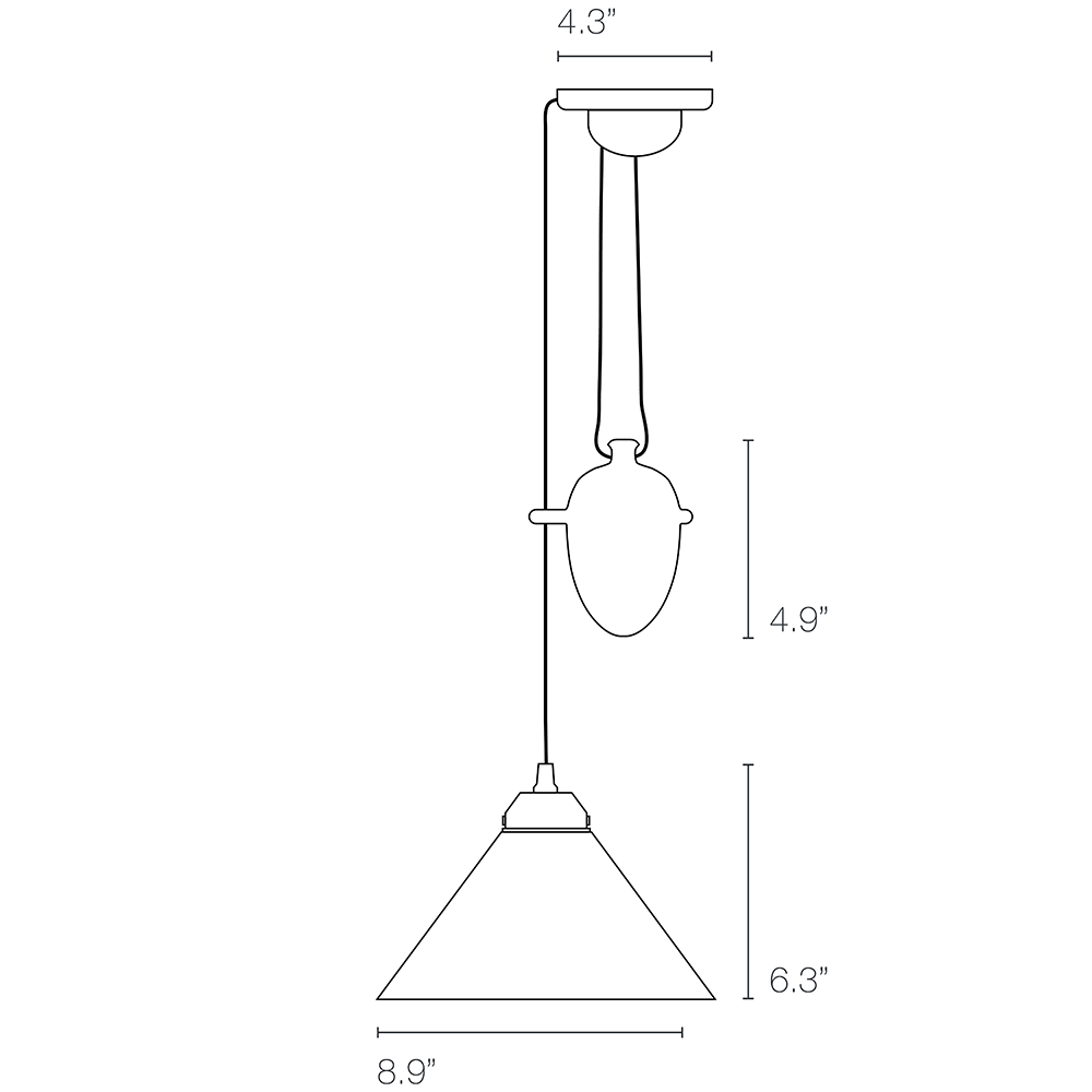 Cobb Suspension Rise & Fall Dimensions