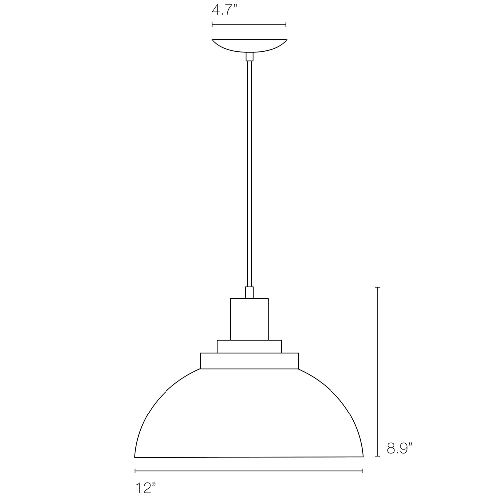 Cosmo Suspension Dimensions