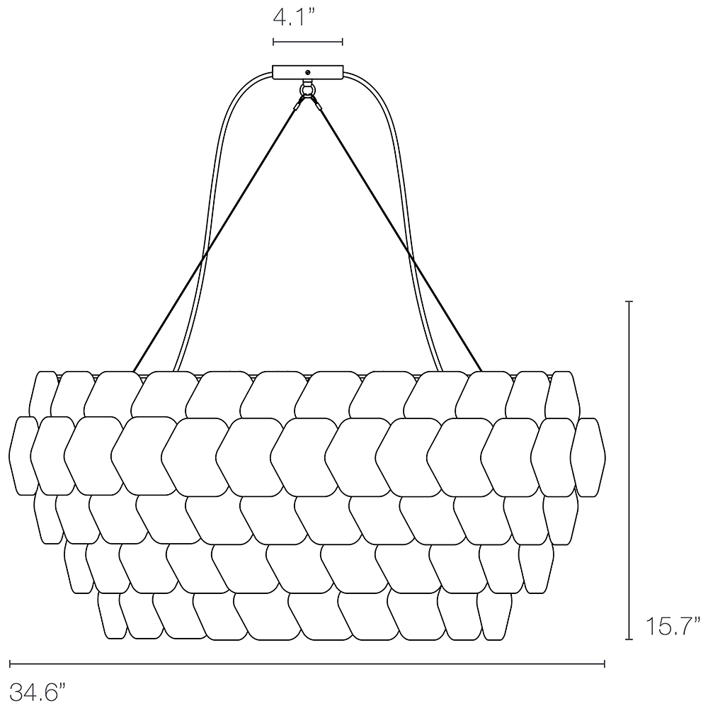 Cranton Suspension Dimensions