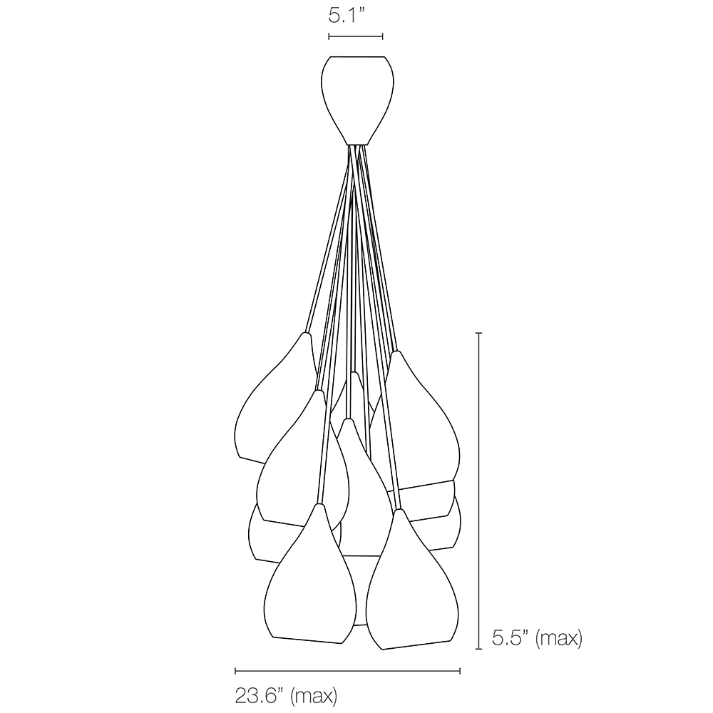 Drop One Suspension Grouping of 11 Dimensions