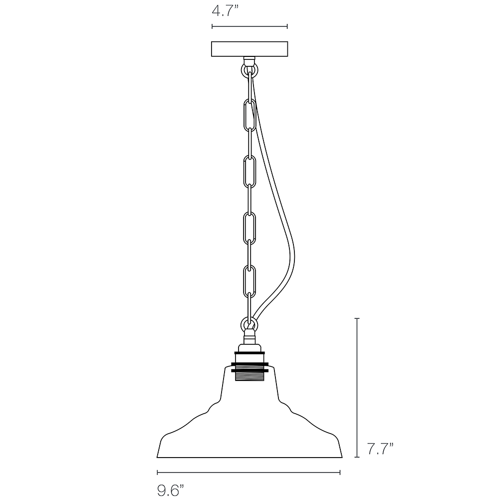 Glass School Suspension Dimensions