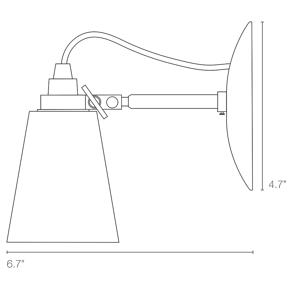 Hector Wall Pleat Dimensions