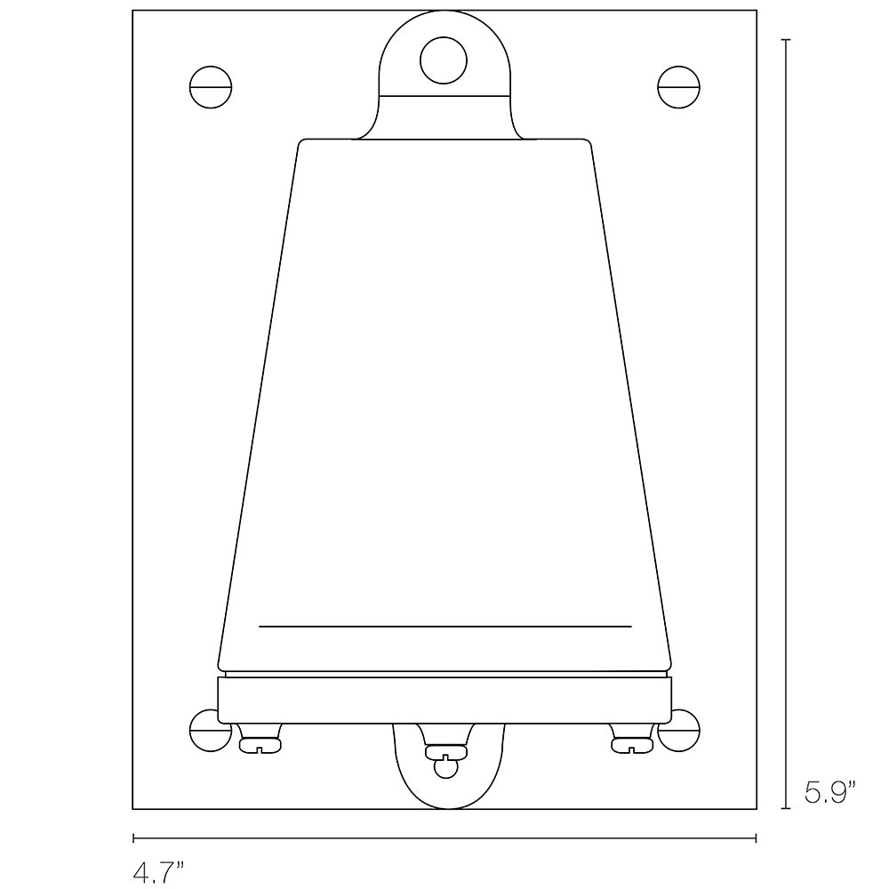 Mast Indoor/Outdoor Wall Dimensions