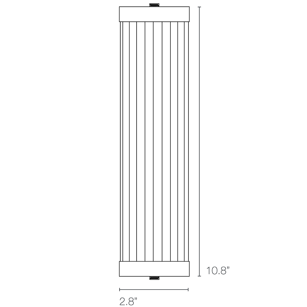 Pillar Wall Extra Narrow Dimensions