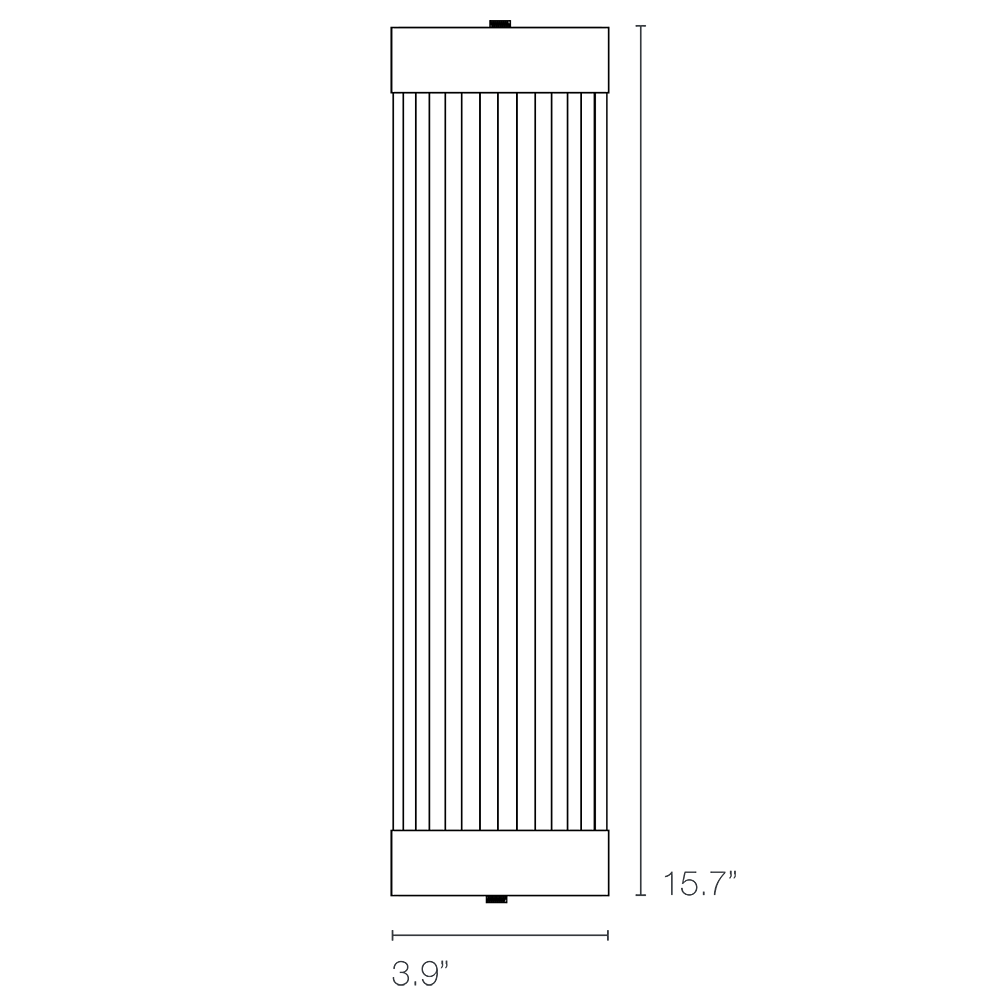 Pillar Wall Narrow Dimensions