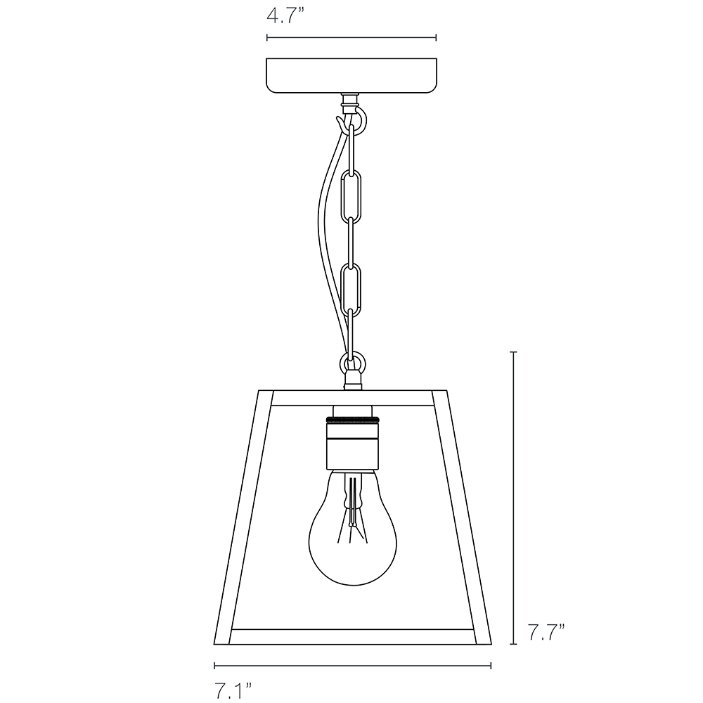 Quad Suspension Internal Glass Dimensions