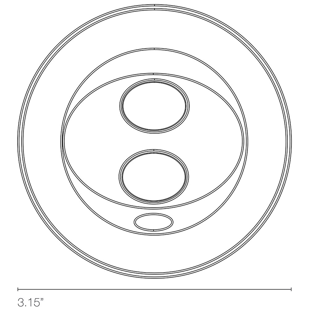 Sirocco Wall With Integral Bezel Dimensions