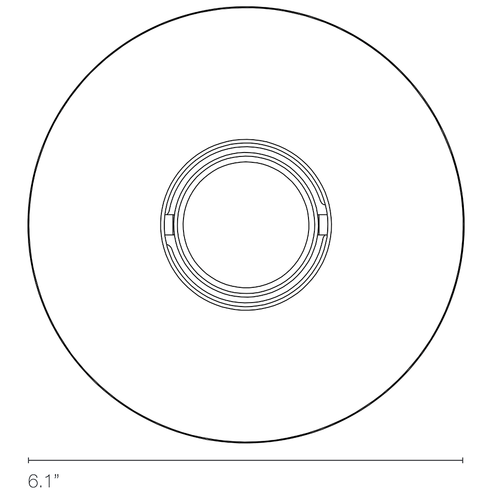 Sopra Ceiling/Wall Dimensions