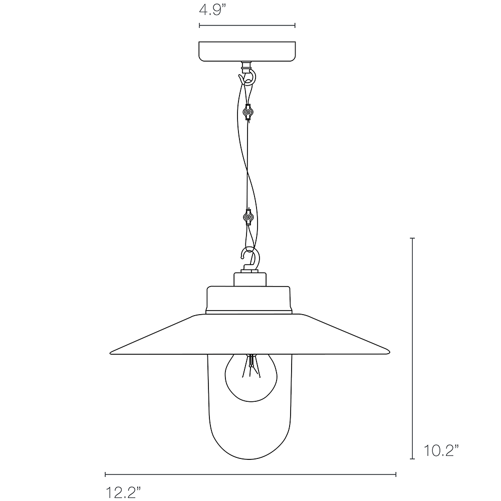 Well Glass With Visor Suspension Dimensions