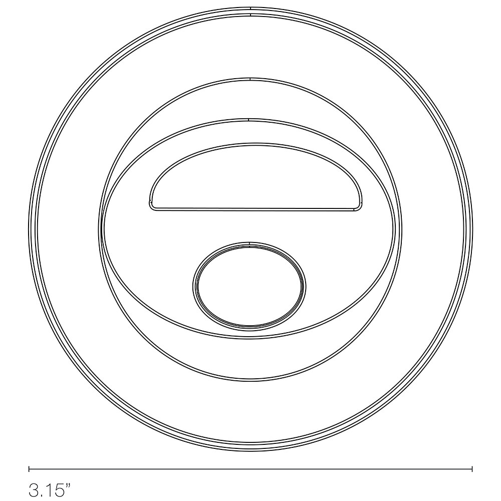 Zephyr Wall With Integral Bezel Dimensions