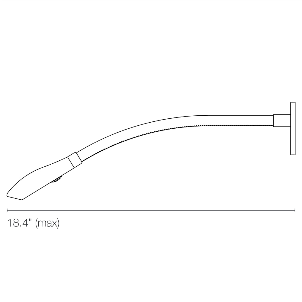 Zonda Wall Escutcheon Dimensions