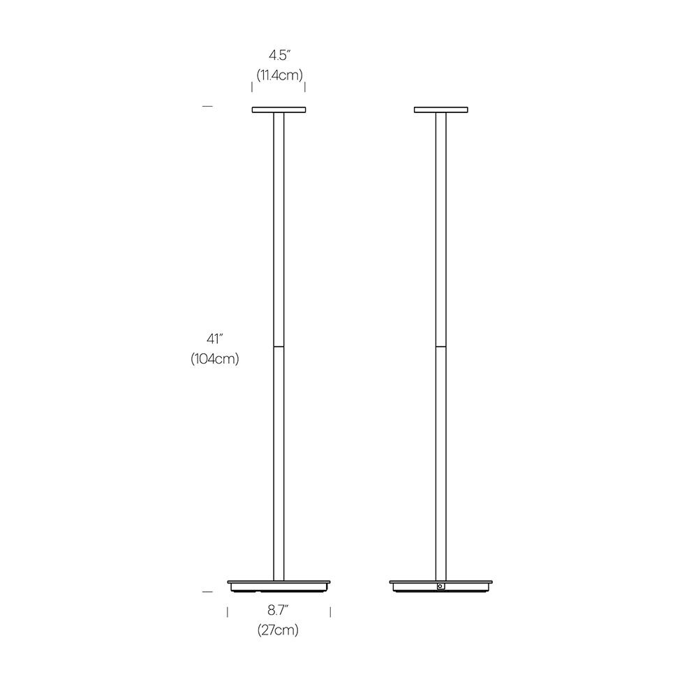 Luci Portable Floor Dimensions