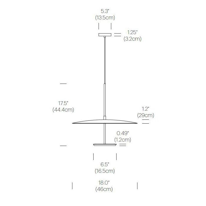 Sky Dome Suspension Dimensions