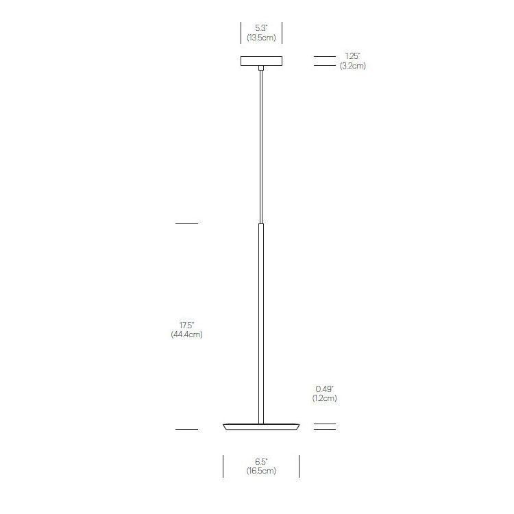 Sky Solo Suspension Dimensions