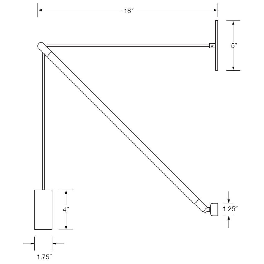 Pennant Light Wall Dimensions