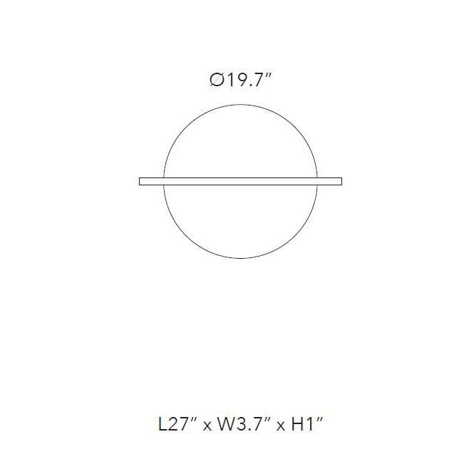 Hang Out Wall Dimensions