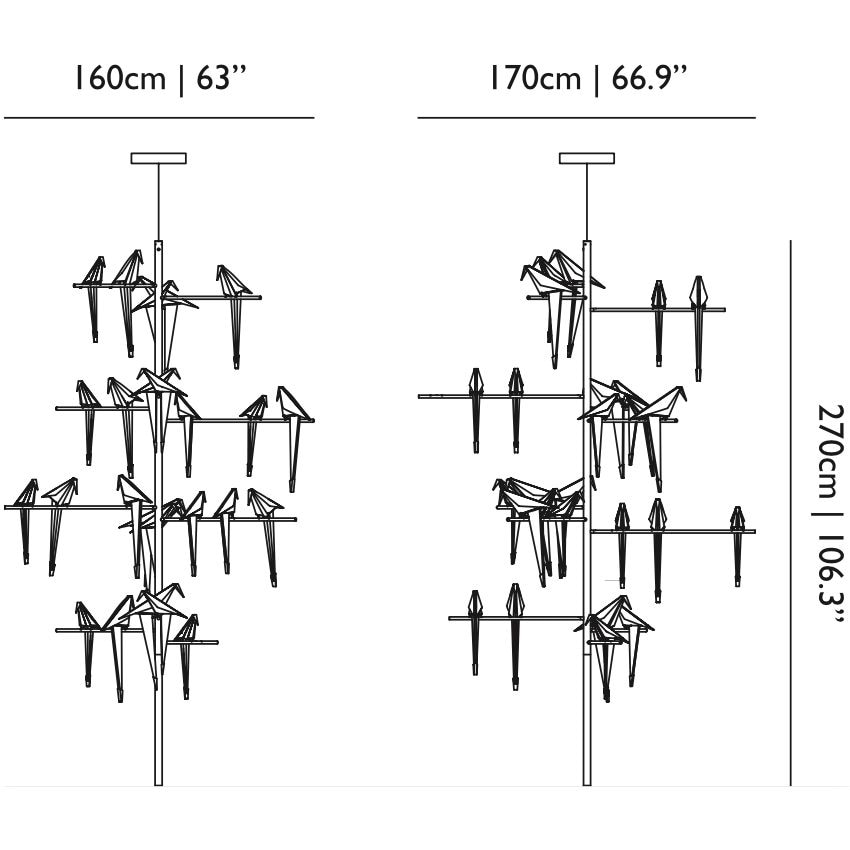 Perch Light Tree Suspension Dimensions