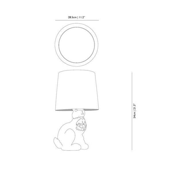 Rabbit Table Base Dimensions