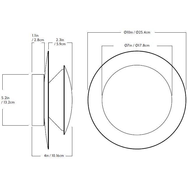 Bell Sconce 02 Wall Dimensions
