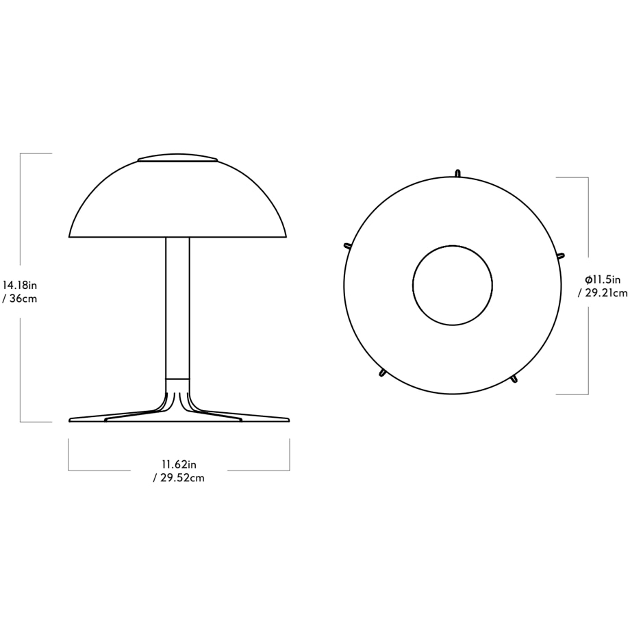 The Laddi Table Dimensions