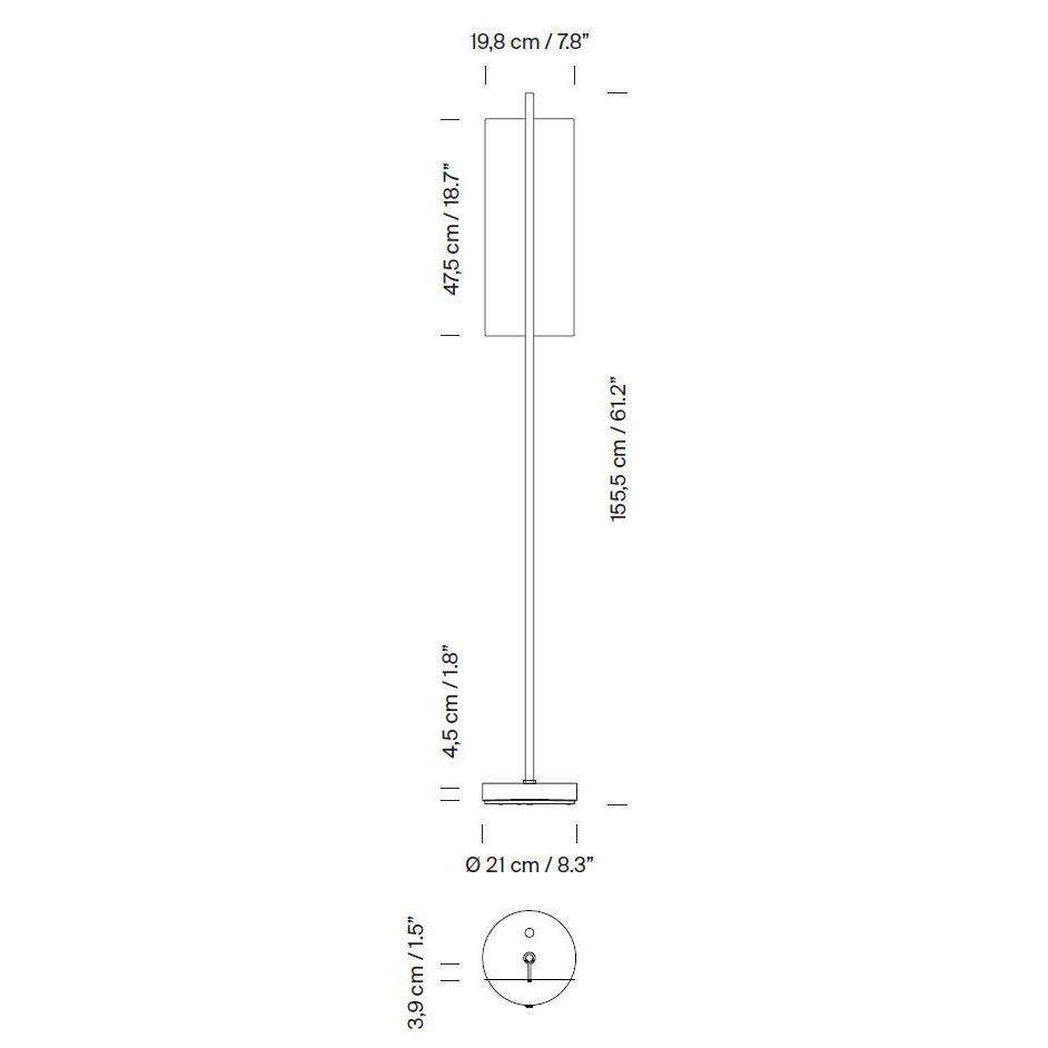 Lamina Dorada 45 Floor Dimensions