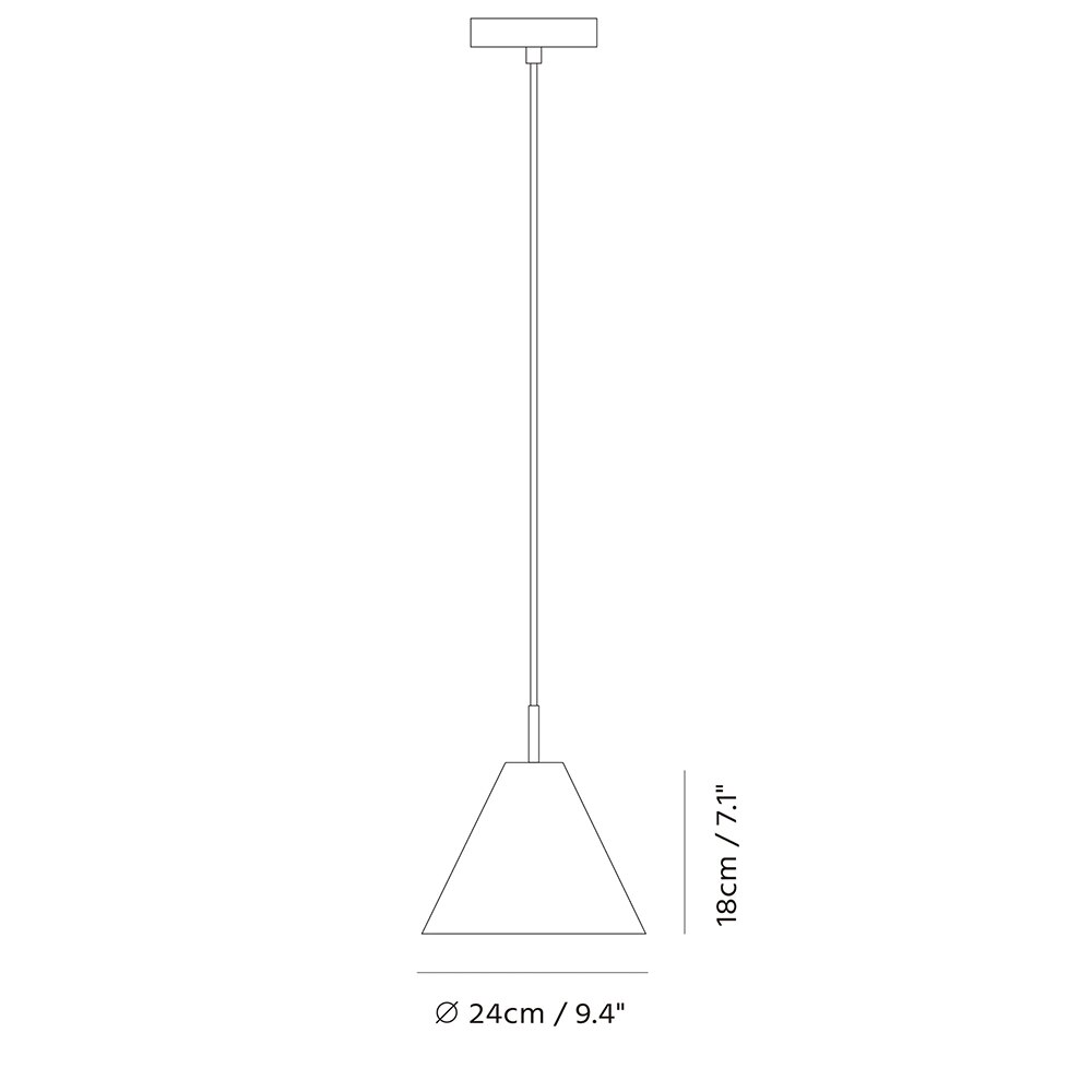 Castle Cone Suspension Dimensions