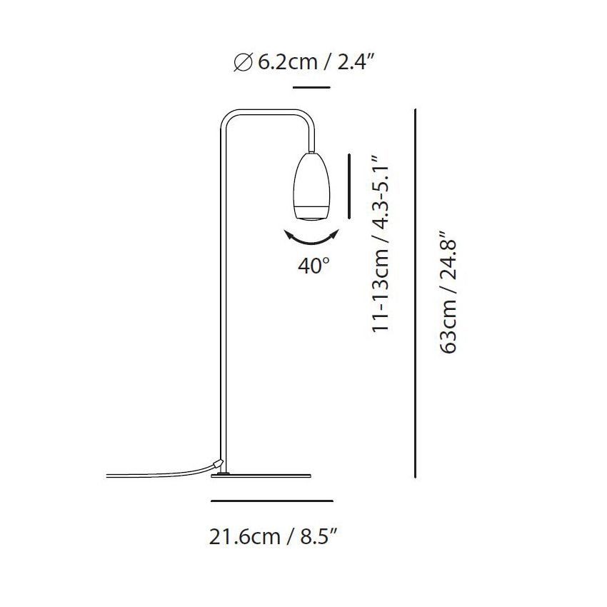 Dawn Table Dimensions