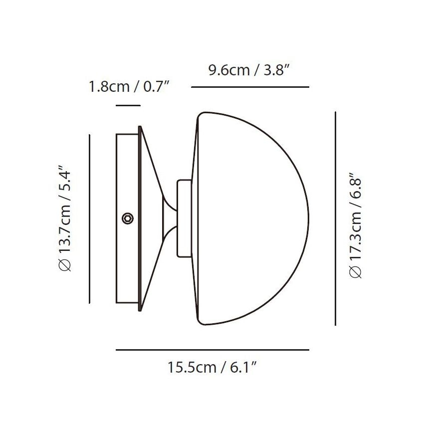 Pensee Wall Dimensions