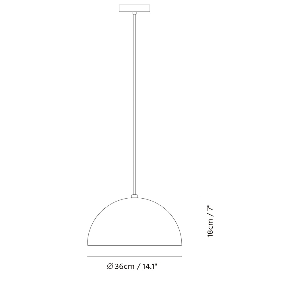 Dome SQ Suspension Dimensions