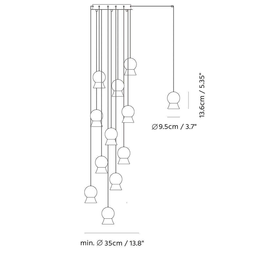 Fuji 12 Suspension Dimensions