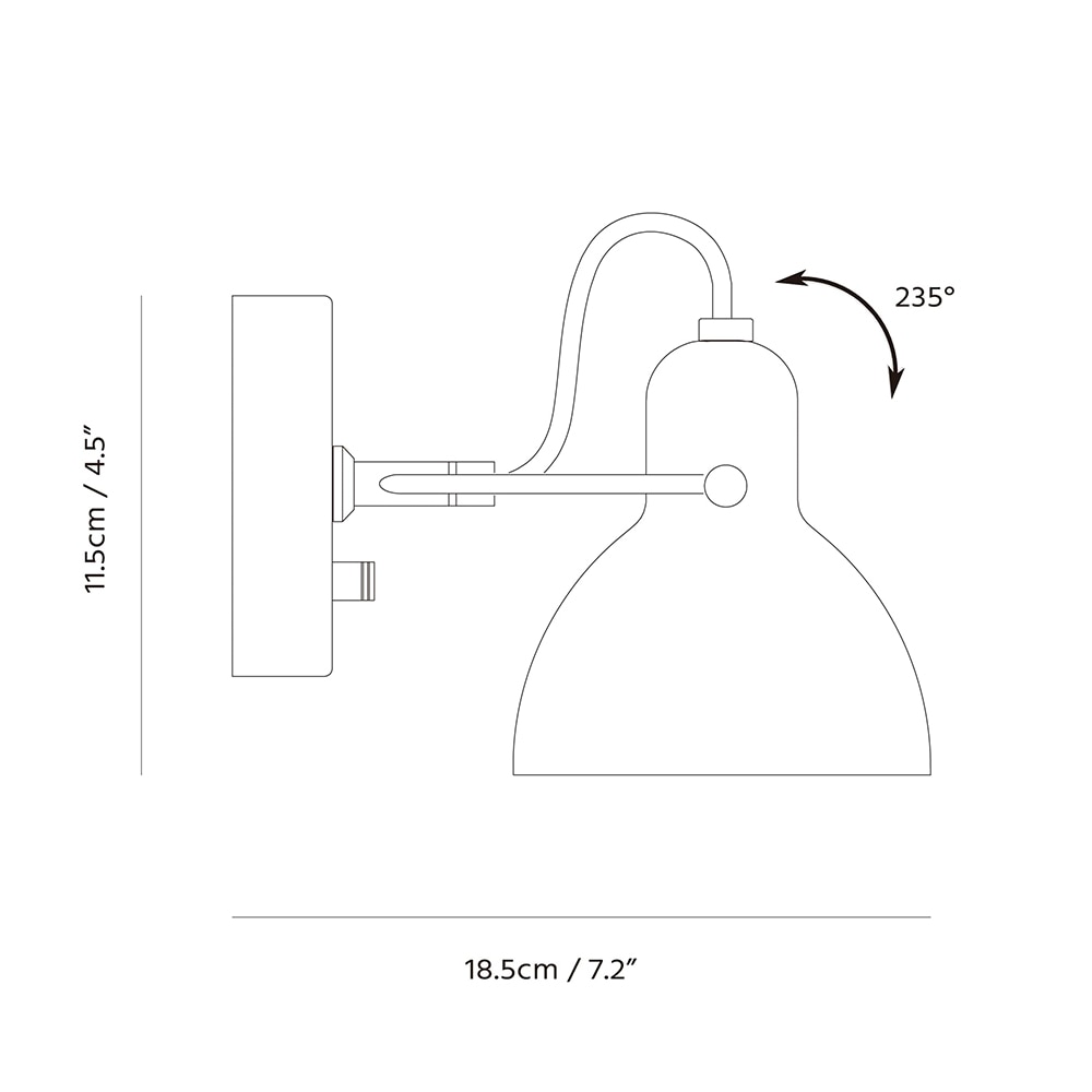 Laito Mini Wall Dimensions