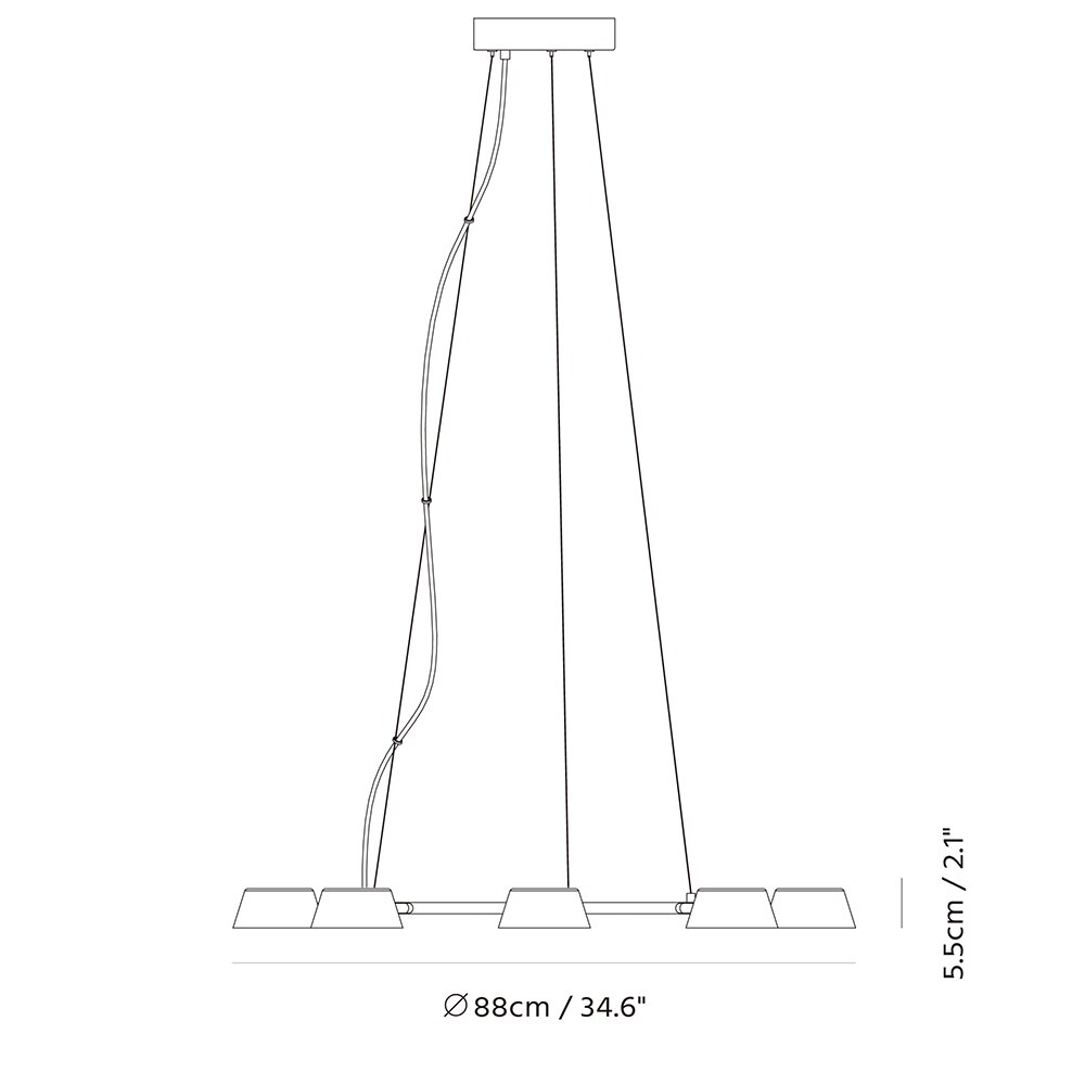 Olo PC8 Suspension Dimensions